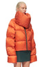 Wrap Collar Puffer Jacket