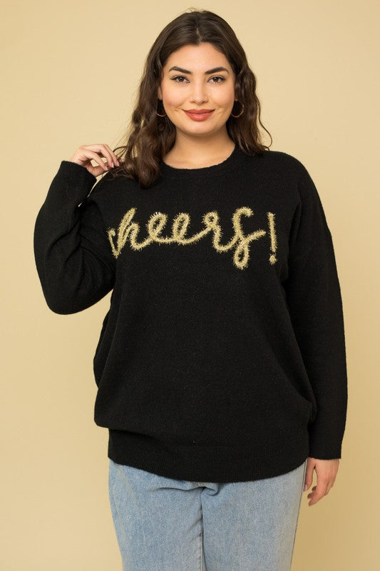 Cheers Pullover Sweater