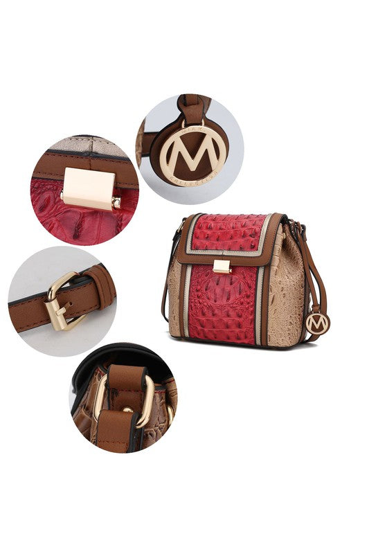 MKF Collection Jamilah Crossbody Handbag by Mia k