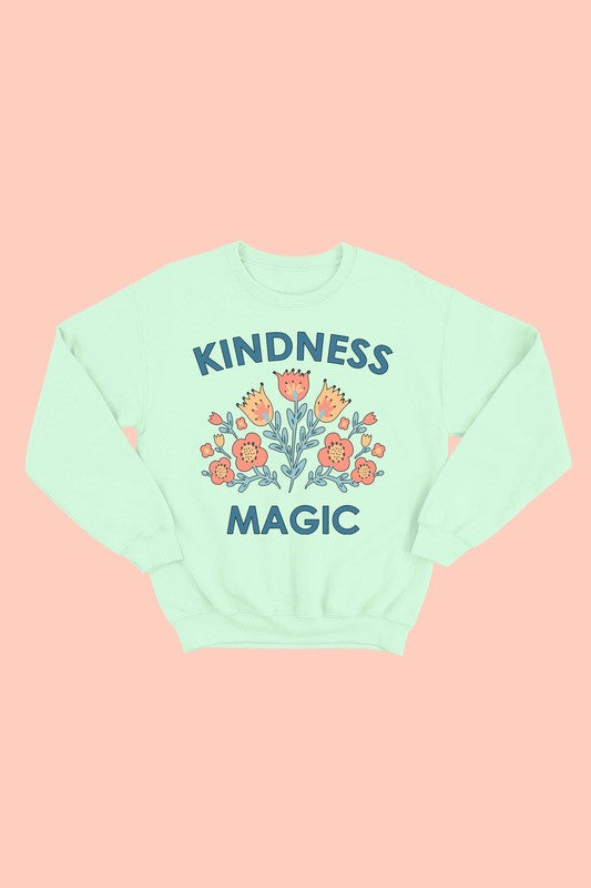 Kindness Magic Graphic Crewneck Plus