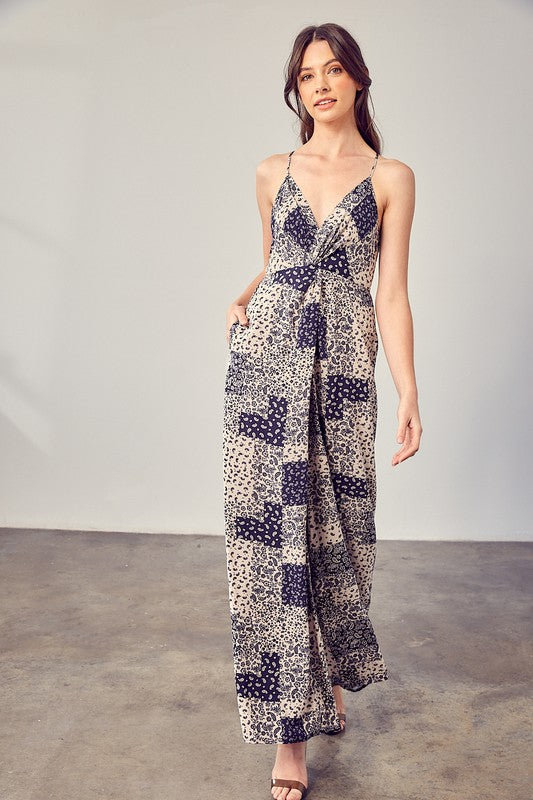 The Paisley Printed Cami Jumpsuit