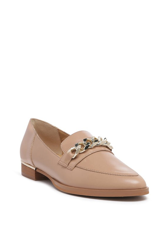 Pola Leather Loafers