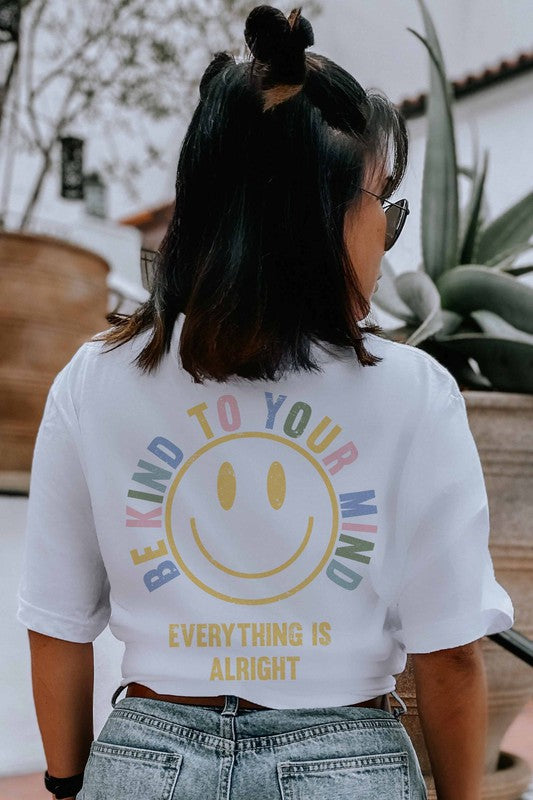 BE KIND TO YOUR MIND GRAPHIC TEE
